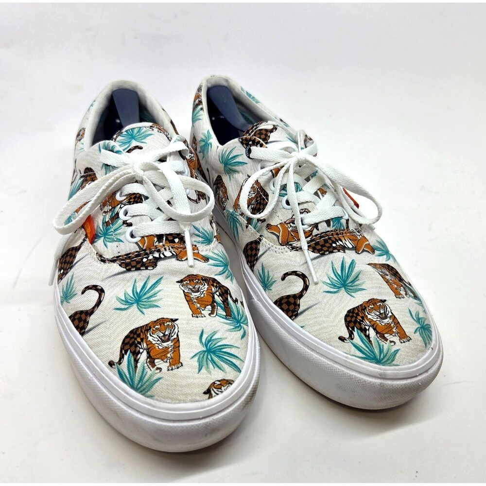 Vans Off the Wall Project Cat Tiger Sneakers Mens 10.5